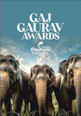 Cover page of the Gaj Gaurav Awards 2025