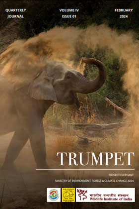 Cover page of Trumpet – Quarterly Journal – Volume – 4. Issue – 1, February - 2024
