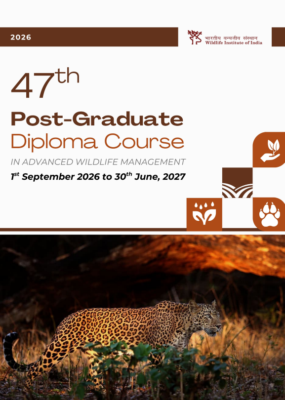 Cover Image of 47th Post-Graduate Diploma Course in Advanced Wildlife Management (Sept, 2026 to June, 2027)
